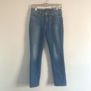 Lucky Brand Hayden Crop Jeans Light Wash Women's Sz 2 Waist 26 High Waist
